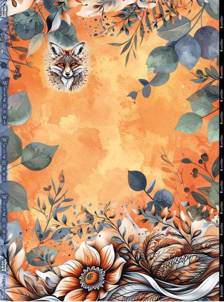 Wild Soul - 2m Panel - French Terry